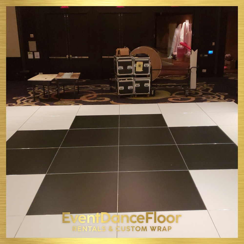 Is it necessary to regularly check and tighten any loose screws or fasteners on an LED dance floor to prevent malfunctions?