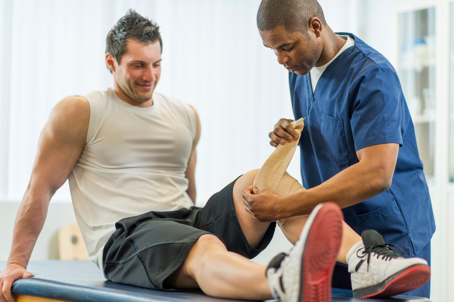 How do you determine the correct size exercise ball for use as a desk chair replacement?